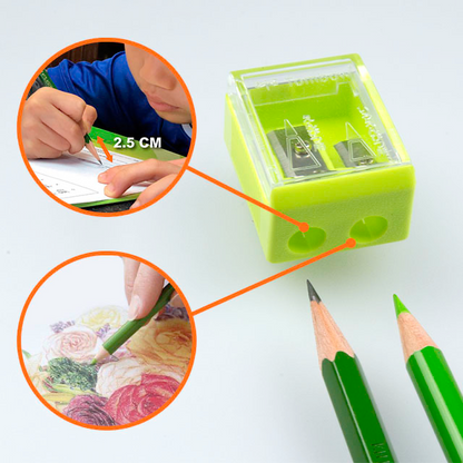 Tombow 雙孔鉛筆刨 Two holes Pencil Sharpener SM-200WN (顏色隨機)