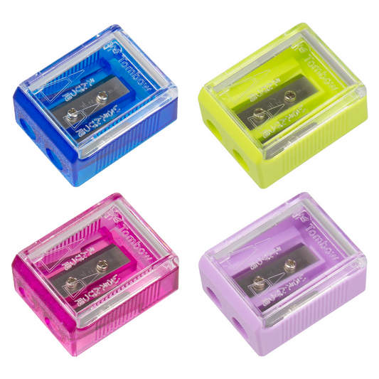 Tombow 雙孔鉛筆刨 Two holes Pencil Sharpener SM-200WN (顏色隨機)