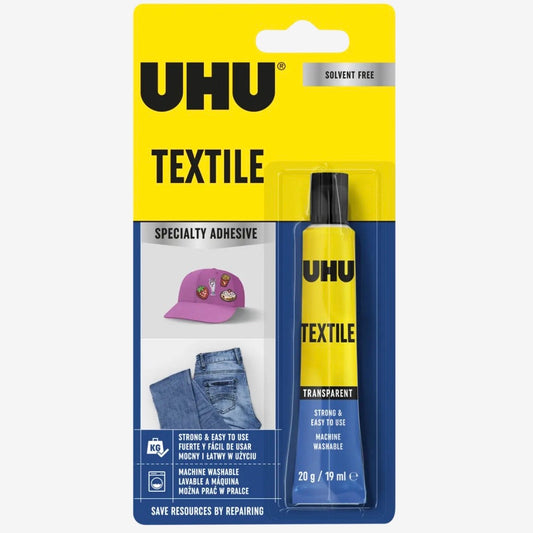 UHU 紡織品專用膠水 Textile glue [19ml / 20g]