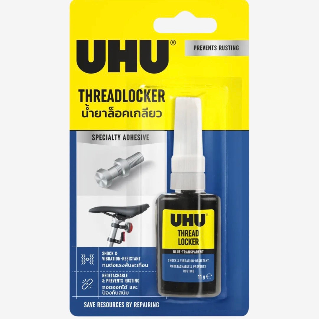 UHU 螺紋鎖固膠水 Thread Locker (screw safe) glue [11g]