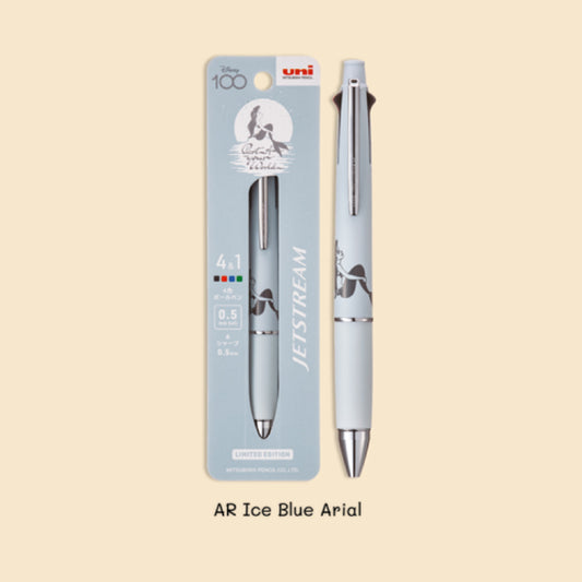 UNI - 美人魚 Ariel - JETSTREAM 4&1 四色原子筆 + 0.5mm鉛芯筆 Multicolour pen + Mechanical pencil