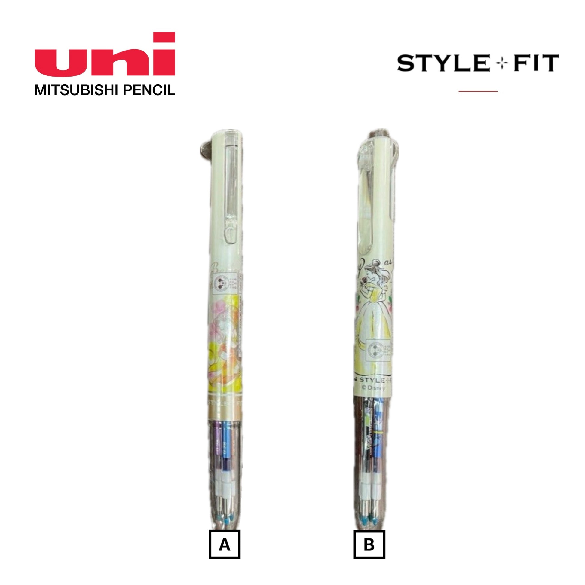 UNI - 貝兒公主 Belle - Style Fit 多色筆 Multi-colour ball pen
