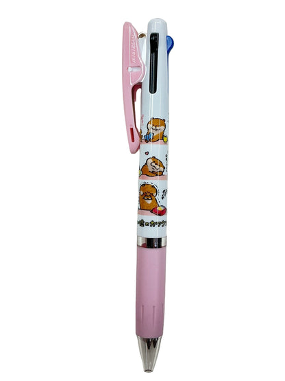 UNI -  可愛謊言的水獺 Cute Lie Otter - JETSTREAM 3色 0.5mm 多色原子筆 Multi-coloured ball pen