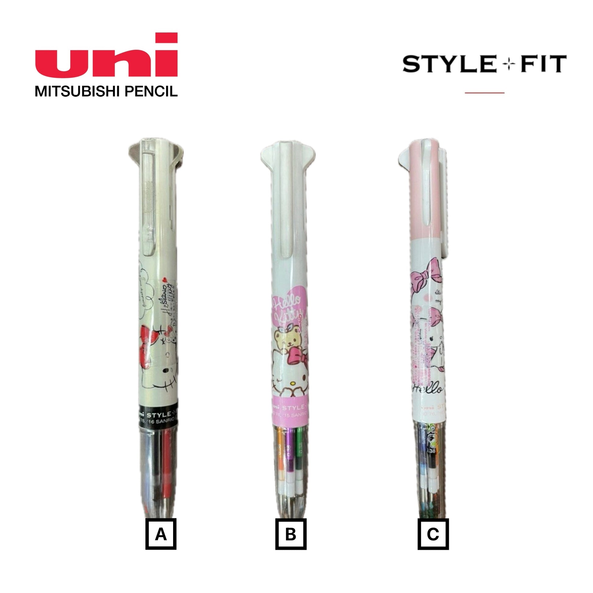 UNI - Hello Kitty - Style Fit 多色筆 Multi-colour ball pen