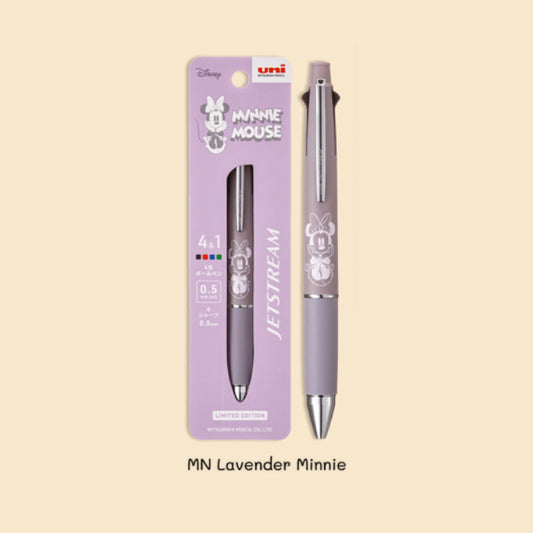 UNI - 米妮 Minnie Mouse - JETSTREAM 4&1 四色原子筆 + 0.5mm鉛芯筆 Multicolour pen + Mechanical pencil