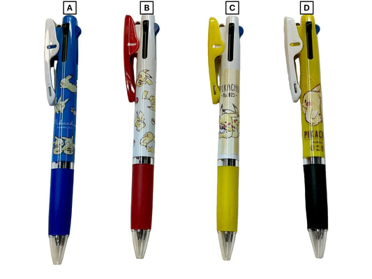 UNI - 比卡超 Pikachu - JETSTREAM 3色 0.5mm 多色原子筆 Multi-coloured ball pen