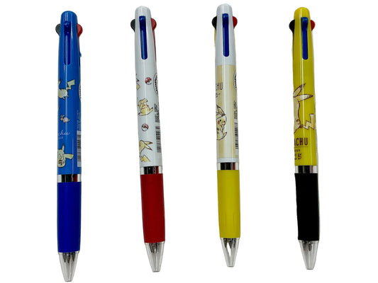 UNI - 比卡超 Pikachu - JETSTREAM 3色 0.5mm 多色原子筆 Multi-coloured ball pen