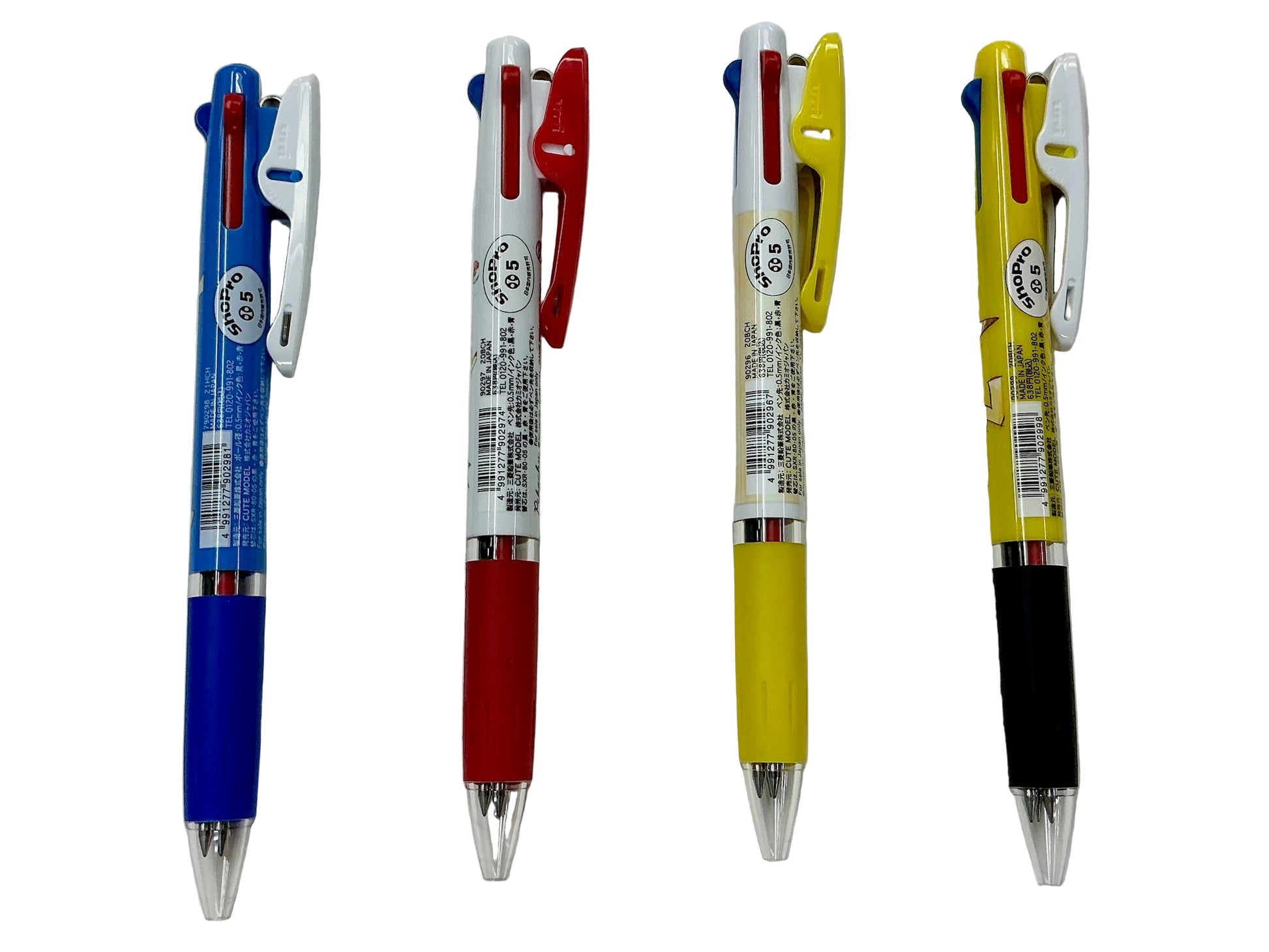 UNI - 比卡超 Pikachu - JETSTREAM 3色 0.5mm 多色原子筆 Multi-coloured ball pen