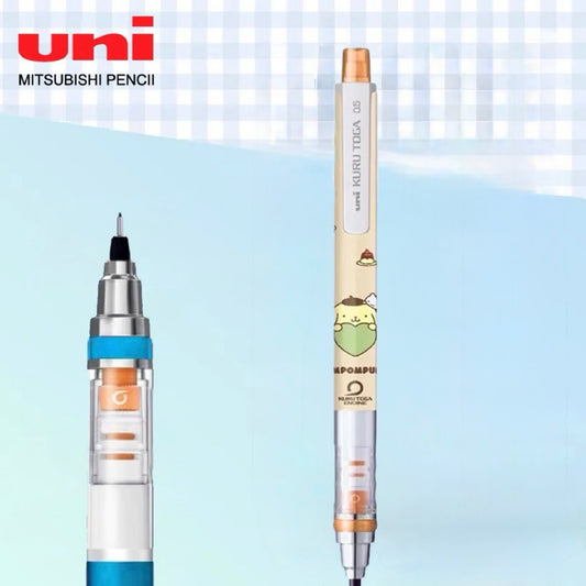 UNI - 布甸狗 Pompompurin - KURU TOGA 0.5mm 公仔鉛芯筆 Mechanical pencil