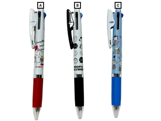 UNI - 史努比 Snoopy - JETSTREAM 3色 0.5mm 多色原子筆 Multi-coloured ball pen
