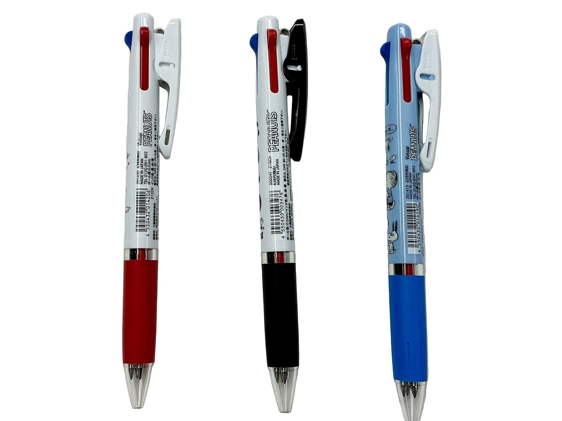 UNI - 史努比 Snoopy - JETSTREAM 3色 0.5mm 多色原子筆 Multi-coloured ball pen
