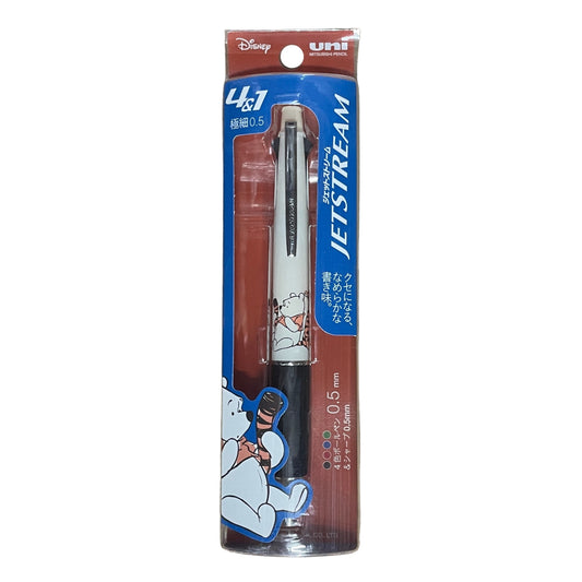 UNI  - 小熊維尼 Winnie the Pooh - JETSTREAM4&1 四色原子筆 + 0.5mm鉛芯筆 Multicolour pen + Mechanical pencil