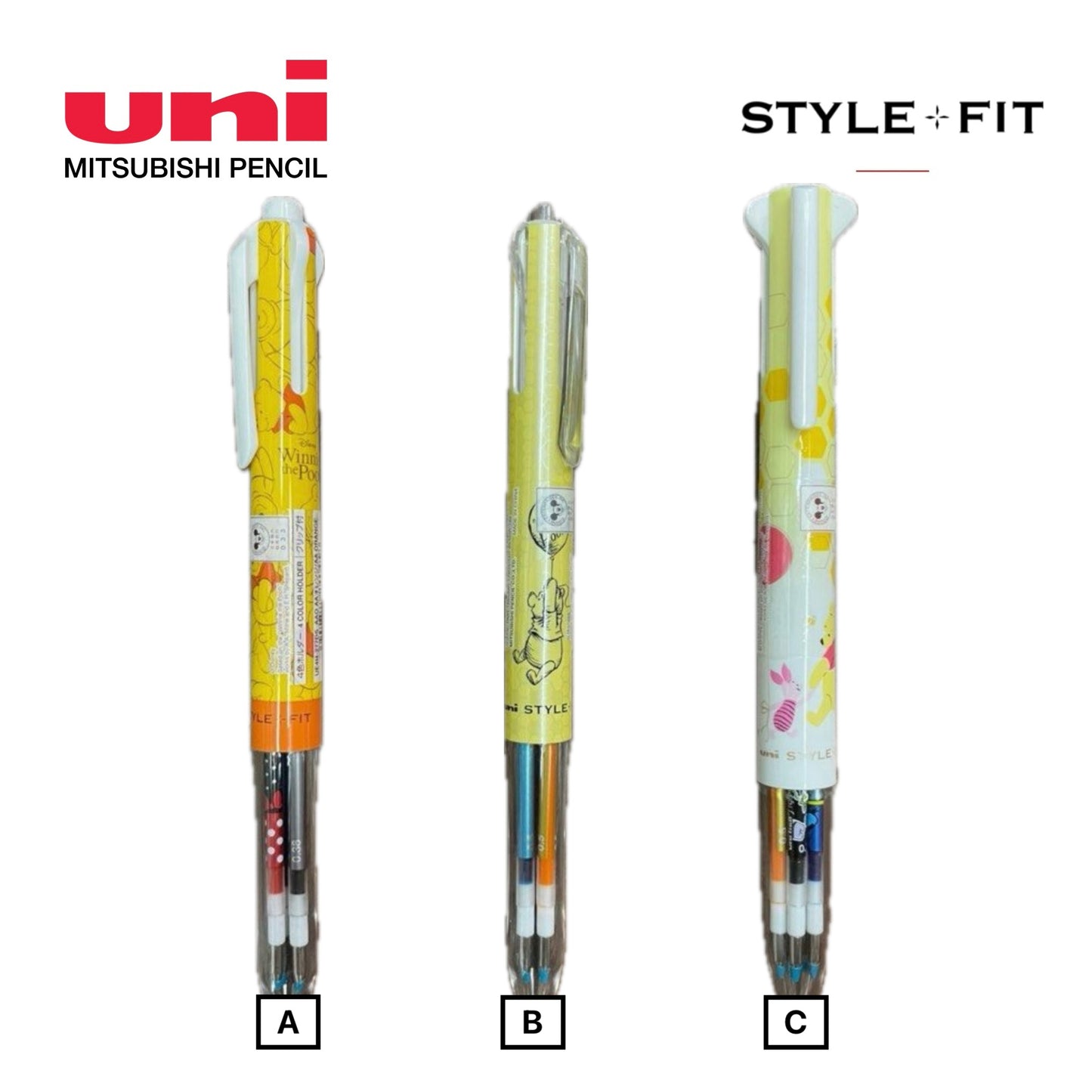 UNI - 小熊維尼 Winnie the Pooh - Style Fit 多色筆 Multi-colour ball pen