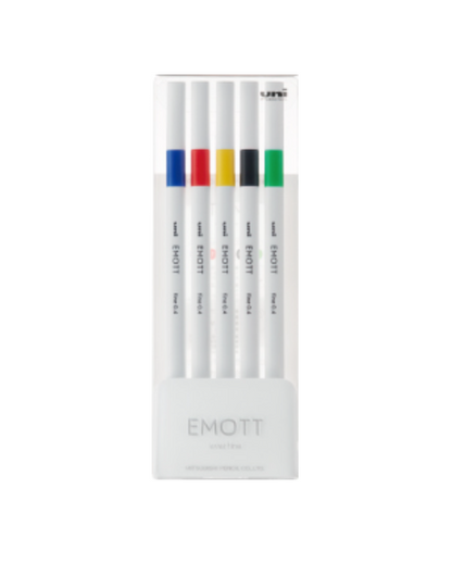 UNI EMOTT fine 0.4 No.1 VIVID COLOR 