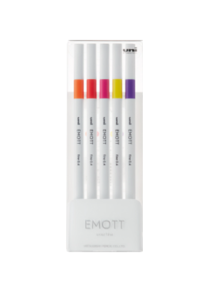 UNI EMOTT fine 0.4 No.2 PASSION COLOR