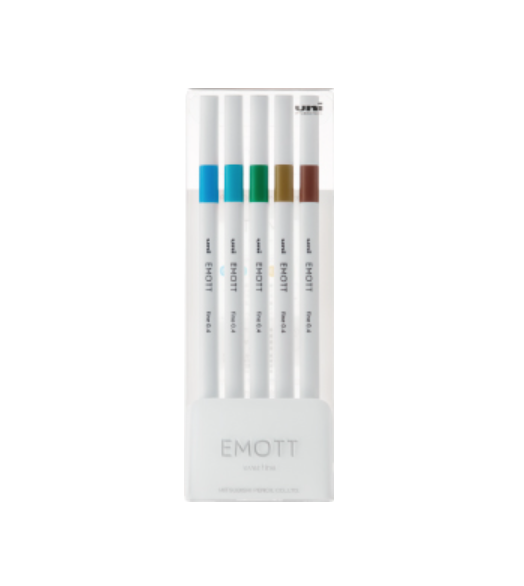 UNI EMOTT fine 0.4 No.4 ISLAND COLOR