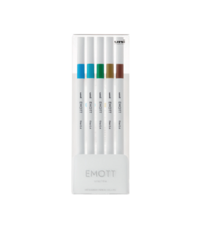 UNI EMOTT fine 0.4 No.4 ISLAND COLOR