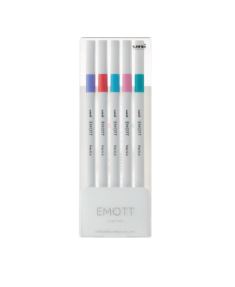 UNI EMOTT fine 0.4 No.5 CANDY POP COLOR