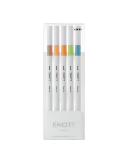 UNI EMOTT fine 0.4 No.6 NATURE COLOR
