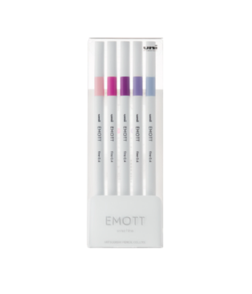 UNI EMOTT fine 0.4 No.7 FLORAL COLOR