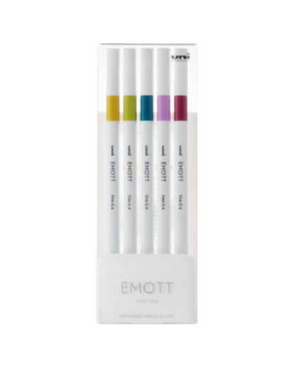 UNI EMOTT fine 0.4 No.8 RETRO COLOR