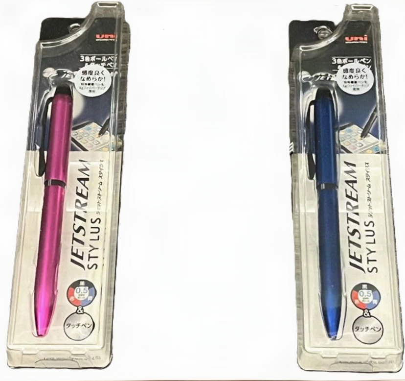 UNI JETSTREAM 觸控筆+3色原子筆 Stylus+3colour pen [SXE3T-1800-05]