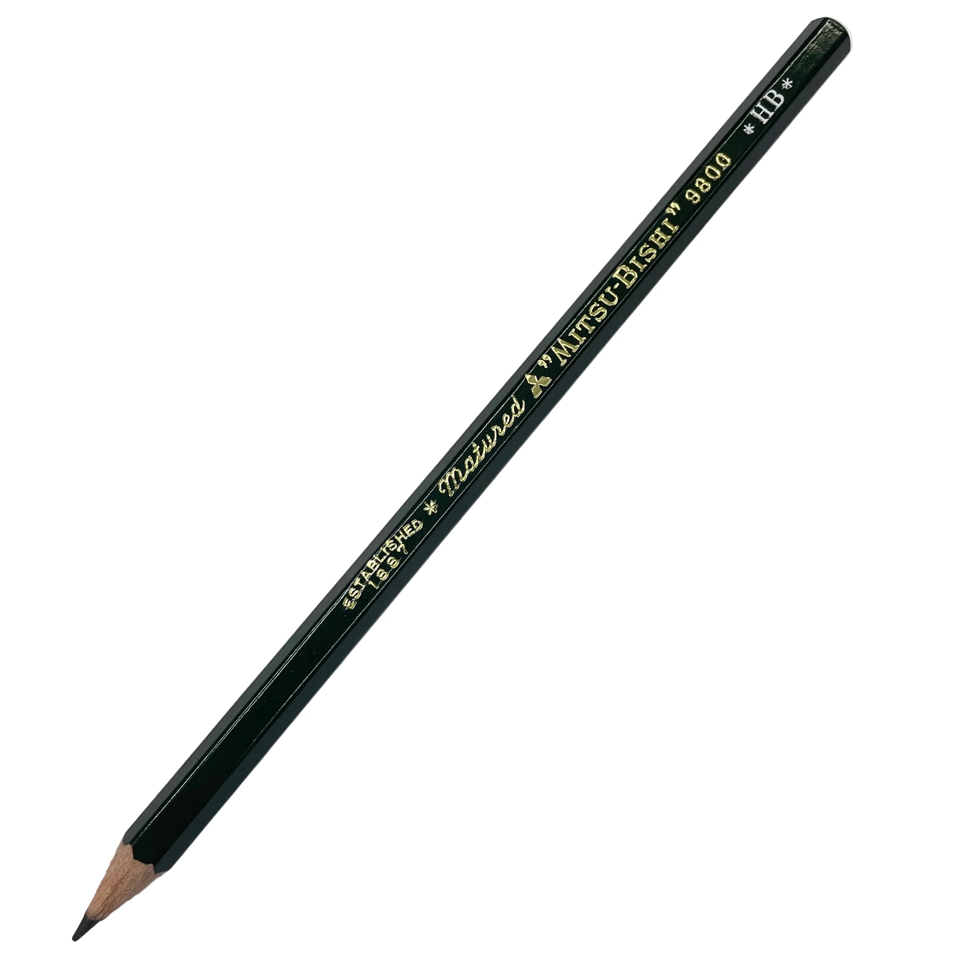 UNI MITSUBISHI 9800 美術素描筆 Graphite drawing sketching pencils (單枝 Single)
