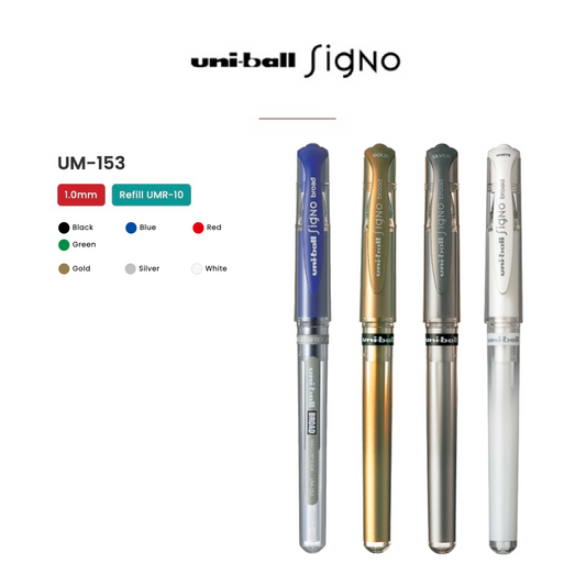 UNI uni-ball Signo [UM-153] 1.0mm 原子筆 Broad gel ball pen