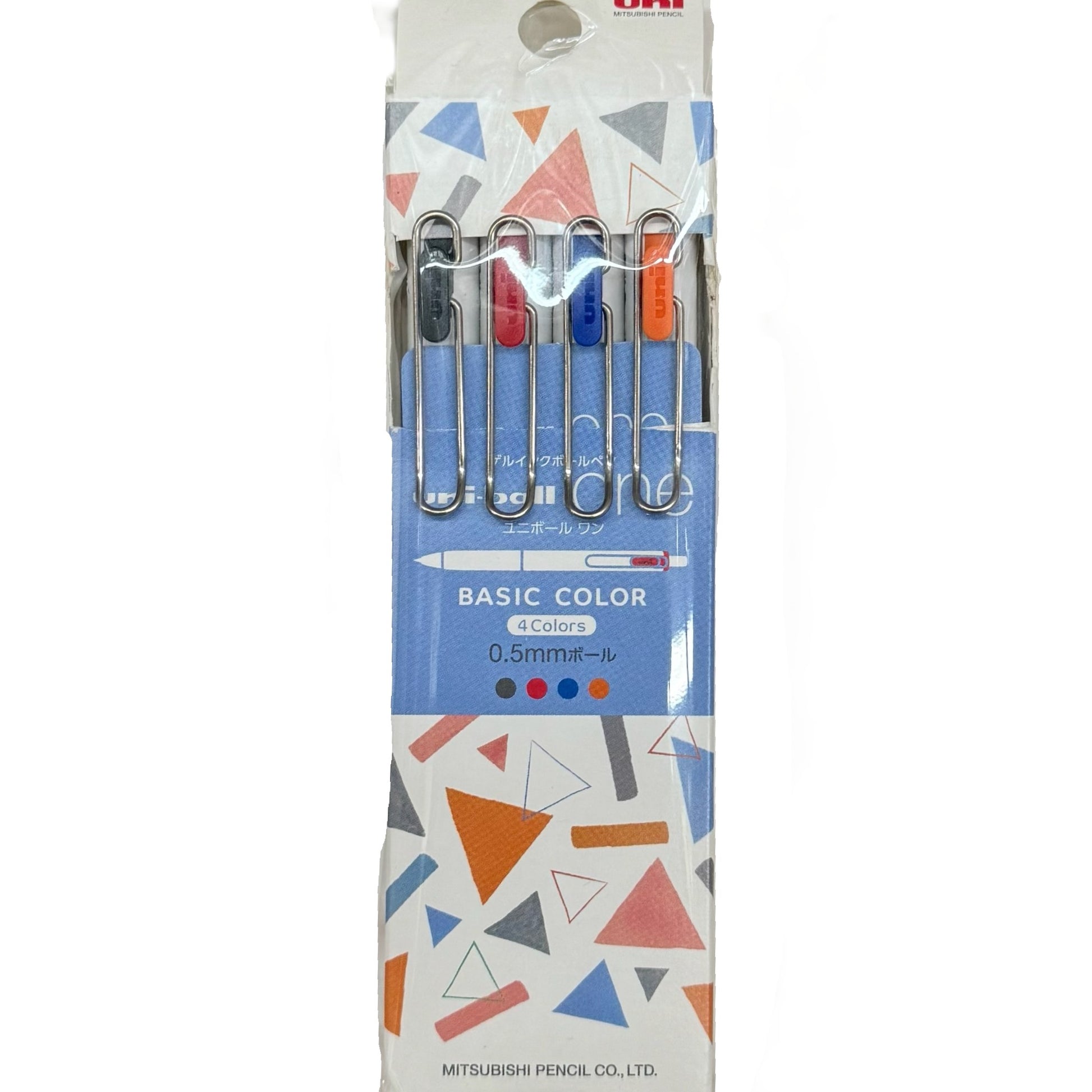 UNI uni-ball one 0.5mm [Basic colour] 原子筆套裝 ball pen set