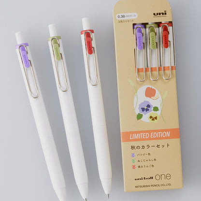 UNI uni-ball one 秋冬限定系列 [秋 Autumn] 0.38mm/0.5mm 原子筆套裝 ball pen set