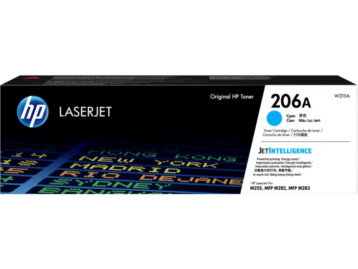 HP [206A] (W2110A/ W2111A/ W2112A/ W2113A) 原廠鐳射碳粉匣 LaserJet Toner Cartridge [黑色 Black/ 青色 Cyan/ 黃色 Yellow/ 品紅色 Magenta]