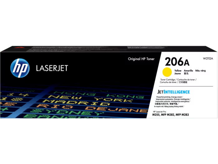 HP [206A] (W2110A/ W2111A/ W2112A/ W2113A) 原廠鐳射碳粉匣 LaserJet Toner Cartridge [黑色 Black/ 青色 Cyan/ 黃色 Yellow/ 品紅色 Magenta]