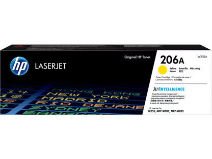HP [206A] (W2110A/ W2111A/ W2112A/ W2113A) 原廠鐳射碳粉匣 LaserJet Toner Cartridge [黑色 Black/ 青色 Cyan/ 黃色 Yellow/ 品紅色 Magenta]