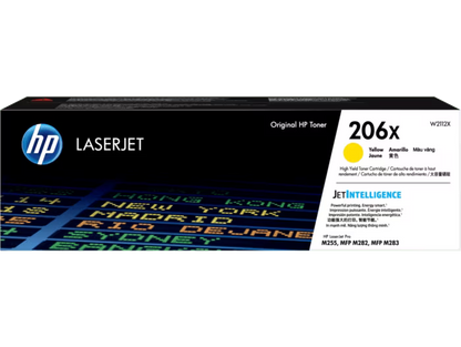HP [206X] (W2110X/ W2111X / W2112X / W2113X) 原廠鐳射碳粉匣 LaserJet Toner Cartridge [黑色 Black/ 青色 Cyan/ 黃色 Yellow/ 品紅色 Magenta]