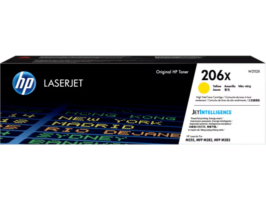 HP [206X] (W2110X/ W2111X / W2112X / W2113X) 原廠鐳射碳粉匣 LaserJet Toner Cartridge [黑色 Black/ 青色 Cyan/ 黃色 Yellow/ 品紅色 Magenta]