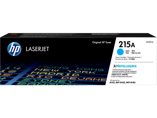HP [215A] (W2310A/ W2311A/ W2312A/ W2313A) 原廠鐳射碳粉匣 LaserJet Toner Cartridge [黑色 Black/ 青色 Cyan/ 黃色 Yellow/ 品紅色 Magenta]