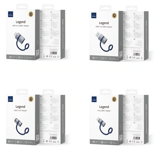 WIWU 充電轉換器 Charging Connector Adapter (USB/ Type-C/ Lightning)
