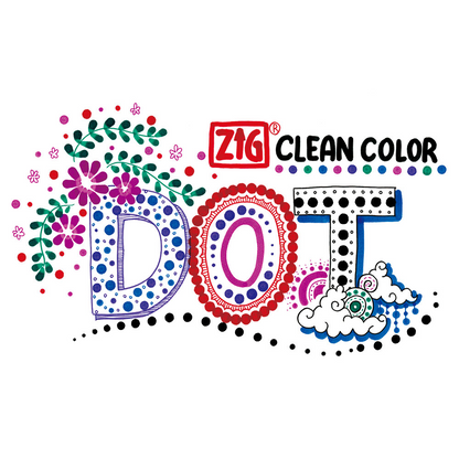 ZIG clean colour dot [6 colour set |TC-6100/6V]