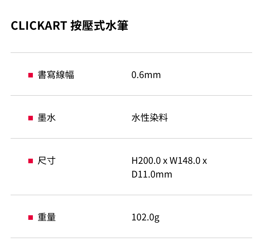 Zebra CLICKART 0.6mm 水性筆套裝 Water-based Marker [Standard 12 Colours Set]
