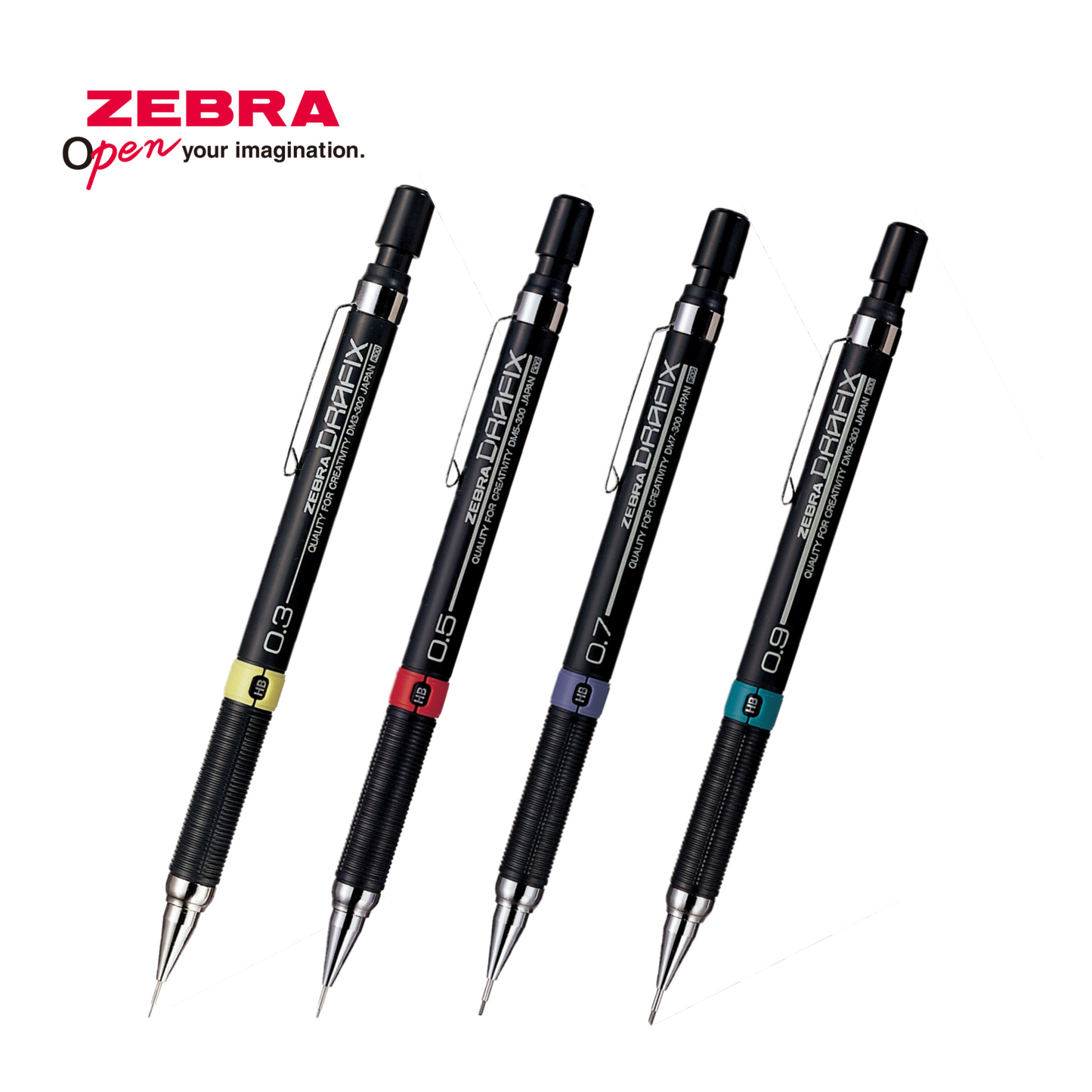 Zebra 斑馬牌 DRAFIX 繪圖活芯鉛筆 Drafting mechanical pencil (0.3/ 0.5/ 0.7/ 0.9mm)