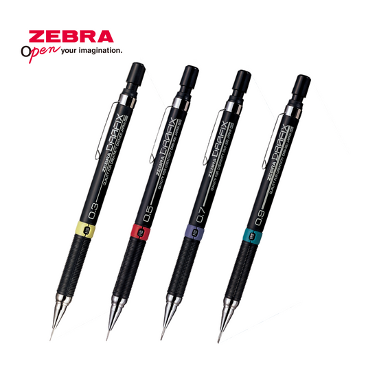 Zebra 斑馬牌 DRAFIX 繪圖活芯鉛筆 Drafting mechanical pencil (0.3/ 0.5/ 0.7/ 0.9mm)