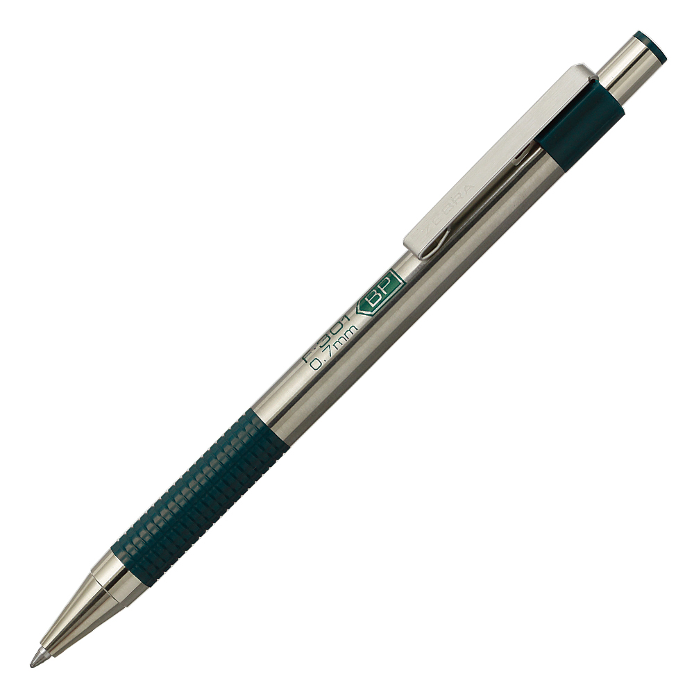 Zebra F-301 0.7mm 鋼套原子筆 metal ball pen