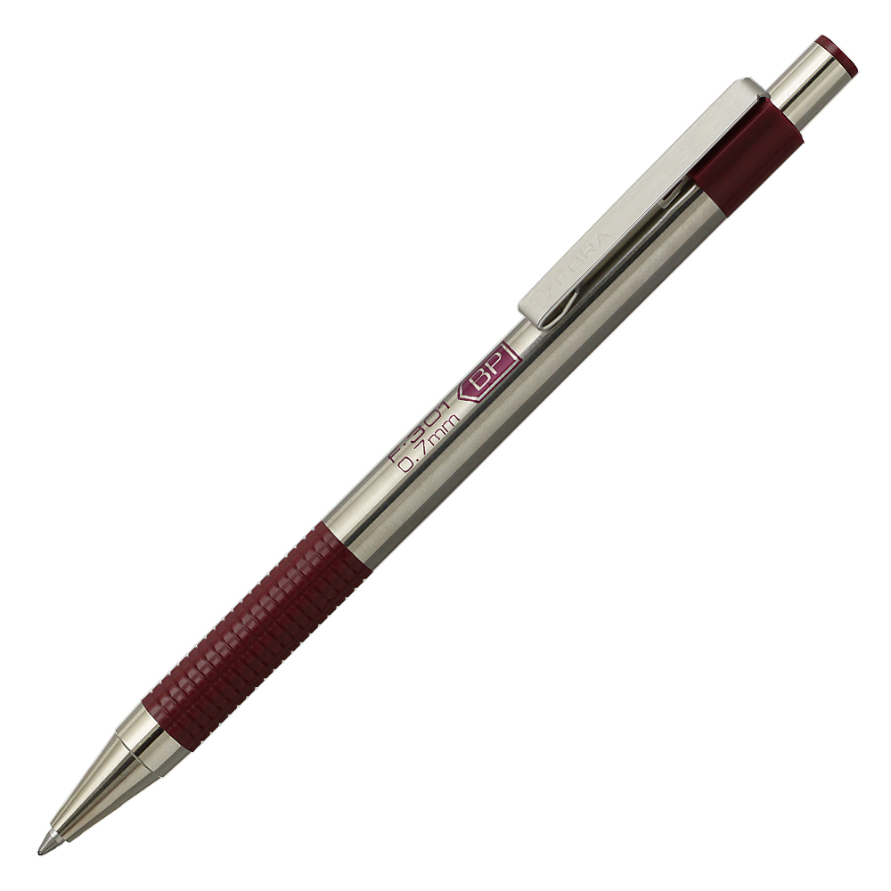 Zebra F-301 0.7mm 鋼套原子筆 metal ball pen