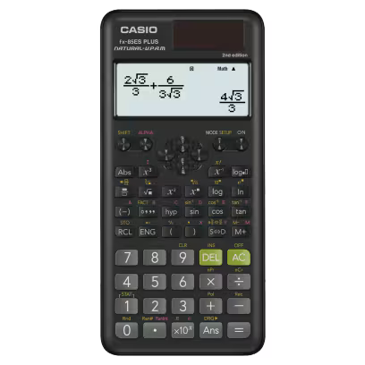 CASIO [fx-85ES PLUS 2nd edition] 科學計數機 Scientific Calculator