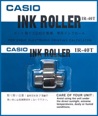 Casio 列印式計數機專用雙色墨轆 Printing Calculator Ink Roller [IR40T]