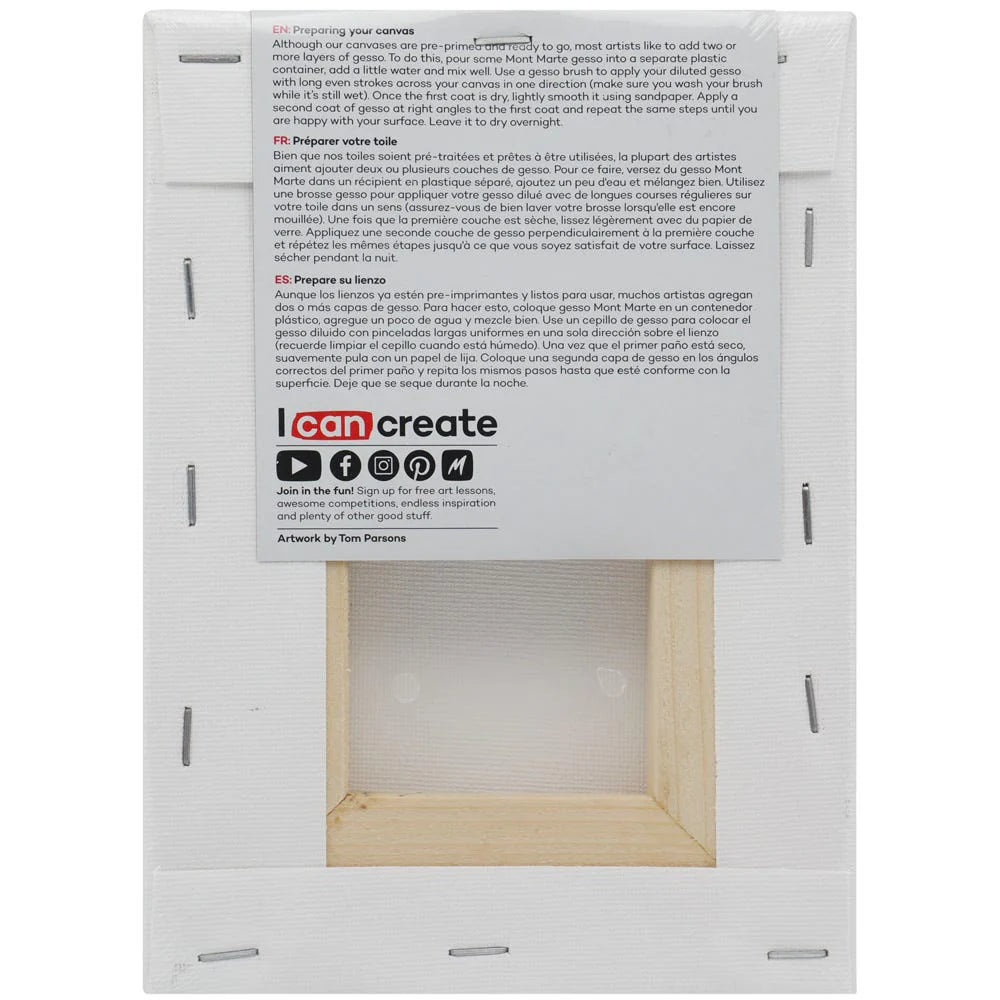 Mont Marte 畫布 Single Thick Canvas Signature -[多款尺寸-Multiple Sizes]