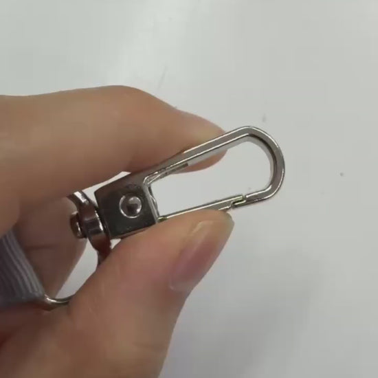 粗尼龍掛繩 Broad Nylon Lanyard [攬扣 Oval Clip]