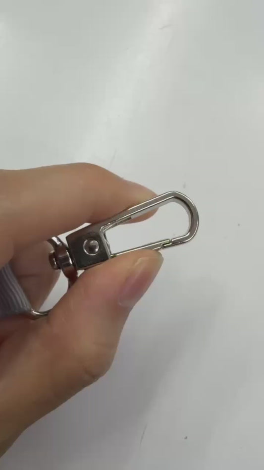 粗尼龍掛繩 Broad Nylon Lanyard [攬扣 Oval Clip]