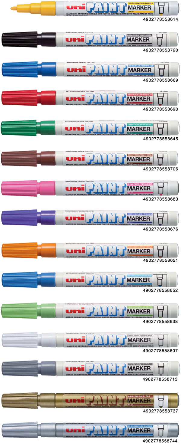 UNI PAINT marker 漆油筆 PX-21 細頭 (small)
